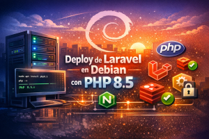 Desplegar App Laravel en Debian Full complementos